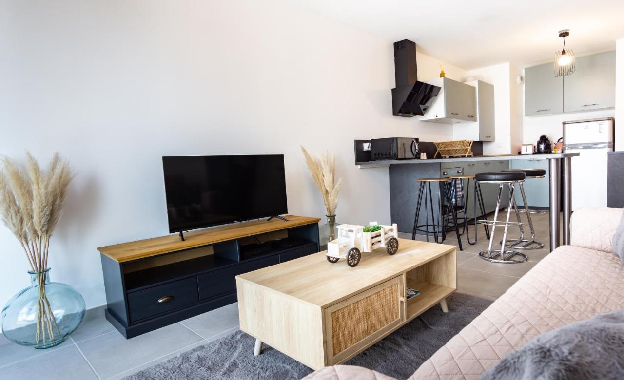 85 Geneve Confortable T2 Avec Parking Prive Annecy Buitenkant foto